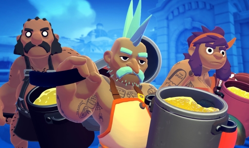 Exclusive chat with the team behind upcoming food-fighter RAWMEN about the labor inside the love