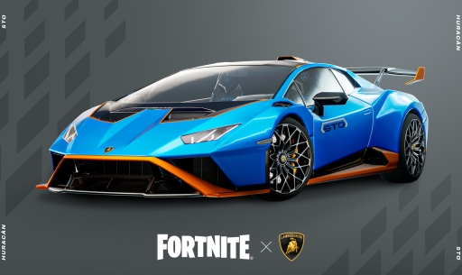 THE LAMBORGHINI HURACÁN STO BUNDLE ACCELERATES INTO FORTNITE